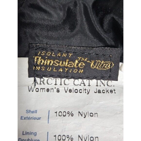 Arctic Cat Women's Velocity Jacket With 3 In1 Thinsulate , Med. Zip Out Liner - Picture 9 of 10